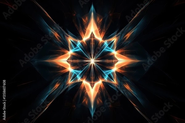 Fototapeta Color gradient background, technological background.