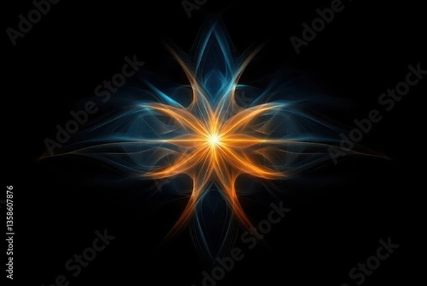 Fototapeta Color gradient background, technological background.