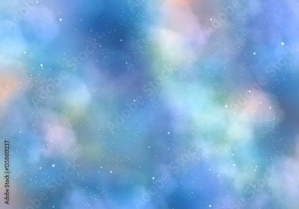 Obraz abstract blue background