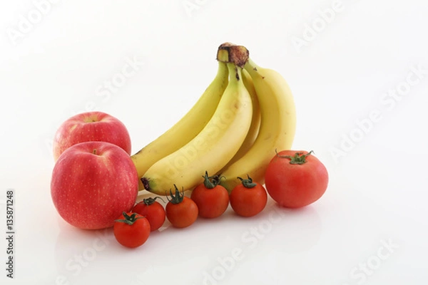 Obraz 新鮮な野菜と果物　
