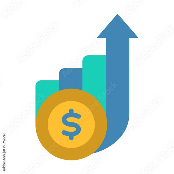 Obraz Capital Gain Icon