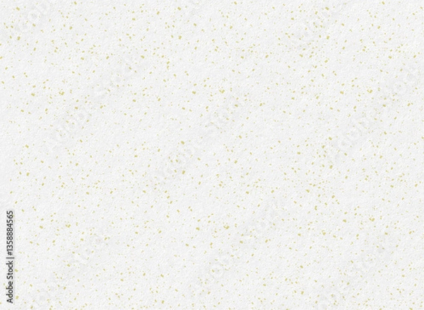 Obraz 和紙に金箔を散りばめた模様　金箔和紙