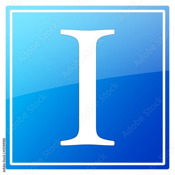 Obraz information sign