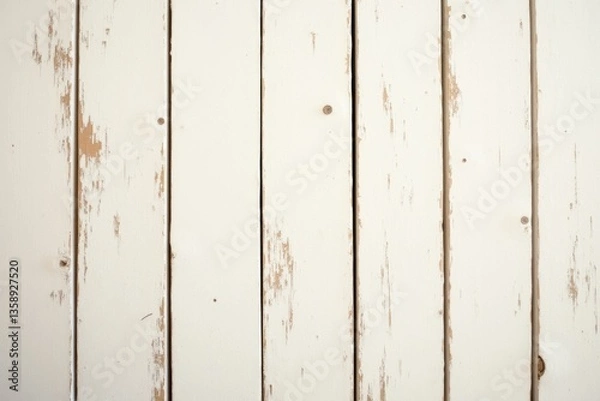 Obraz Natural wood background featuring light planks with a distinct grain pattern.