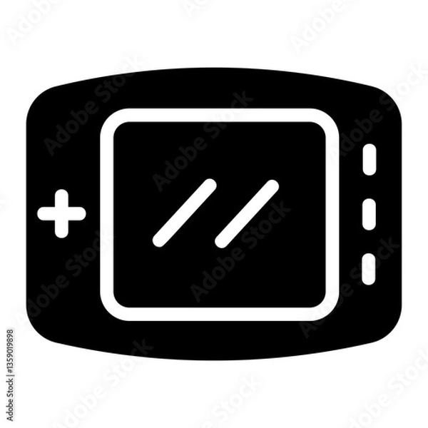 Obraz Console Solid Icon