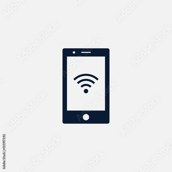 Fototapeta Wireless icon simple illustration