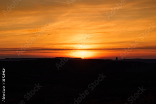 Obraz Zachód słońca