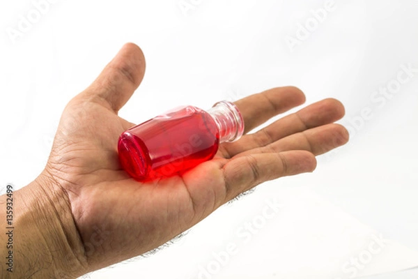 Obraz Red poison in hand
