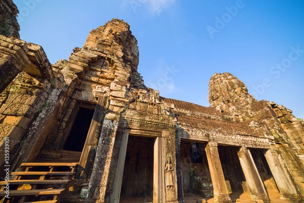 Obraz Ancient ruins of Bayon temple