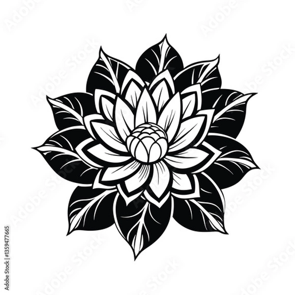 Obraz abstract floral background