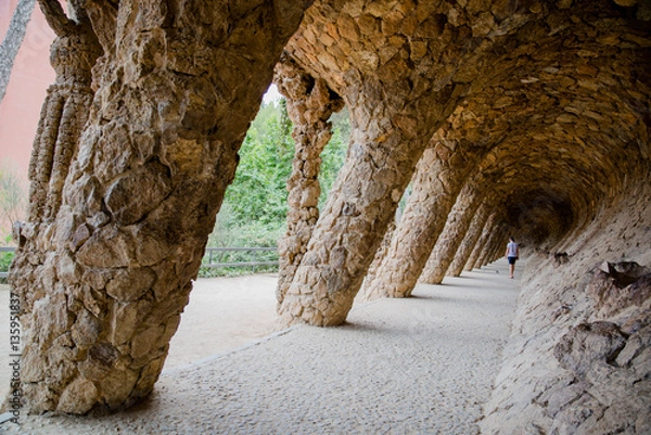 Obraz ancient stones, stone passage