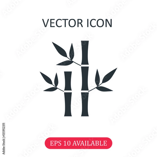 Obraz Crane icon vector