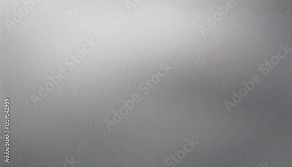 Fototapeta grainy metallic gray smooth new tin foil textured aluminum silver leaf abstract blurred gradient monochrome plain background