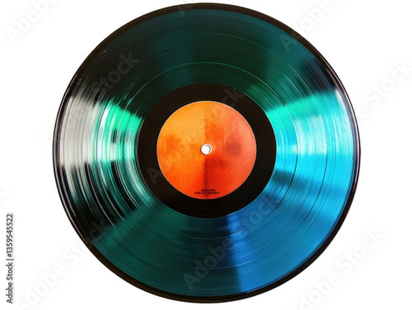 Obraz Isolated Vinyl Record Dark