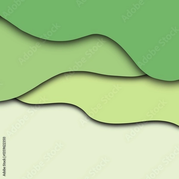 Fototapeta abstract green background with space for text