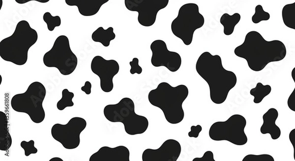 Fototapeta Cow Pattern Background Design