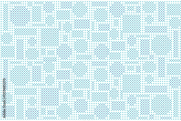 Fototapeta 青い水玉模様