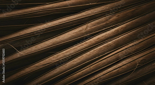 Fototapeta Abstract Brown Leather Strips Texture