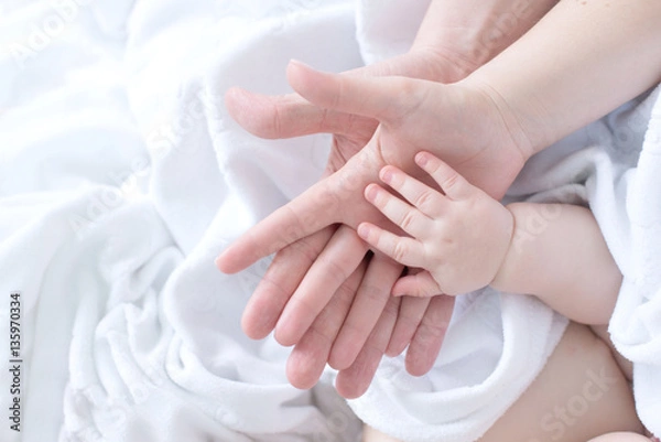 Obraz Dłonie rodziny