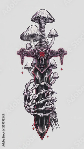 Obraz tattoo idea sketch for everybody