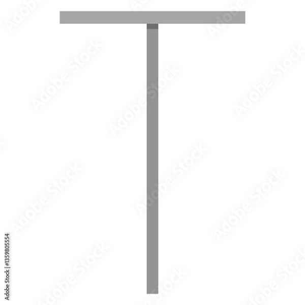 Obraz Crepe tool for pancake vector cartoon illustration isolated on a white background.