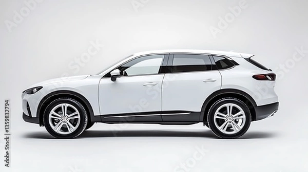 Fototapeta Modern Luxury Colored Car Race Design Concept Wallpaper Background 3d Rendering Generative Ai