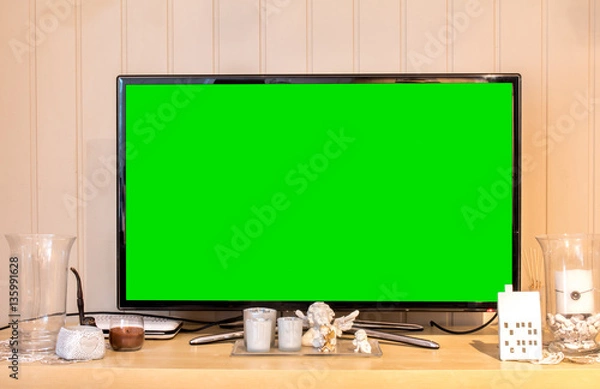 Fototapeta telewizor