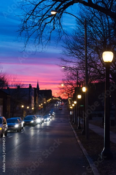 Obraz Sunset St. Louis