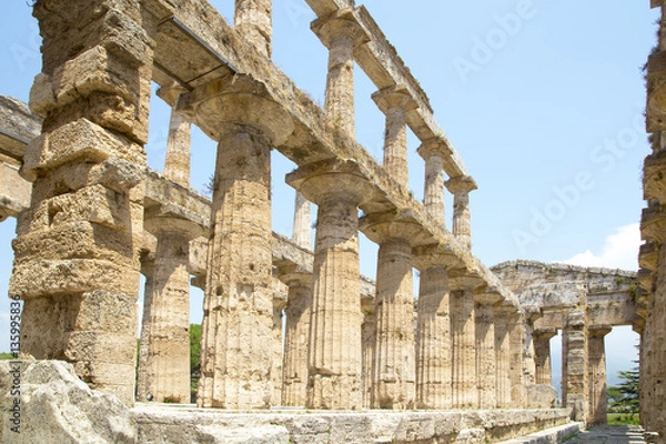 Obraz パエストゥム遺跡　ネプチューン神殿