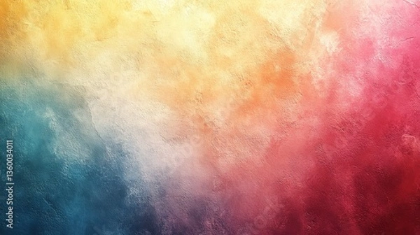 Fototapeta Colorful textured background, abstract art, design element