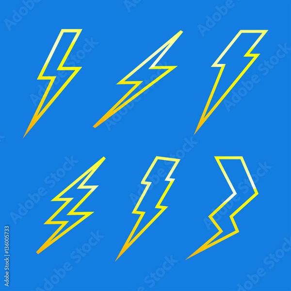 Obraz Lightning from the framework