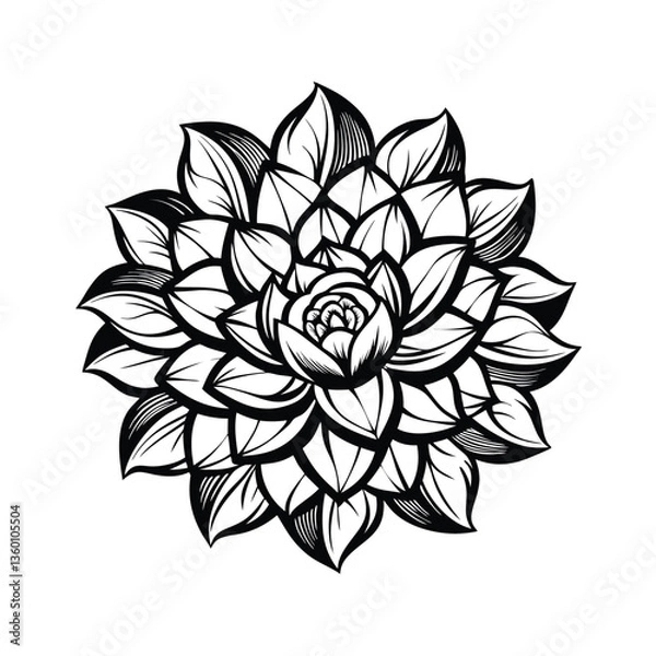 Fototapeta abstract floral background