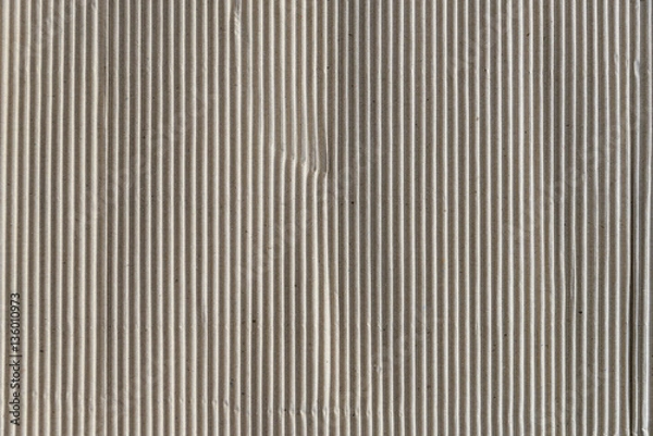 Fototapeta Corrugated cardboard sheet texture useful as a background