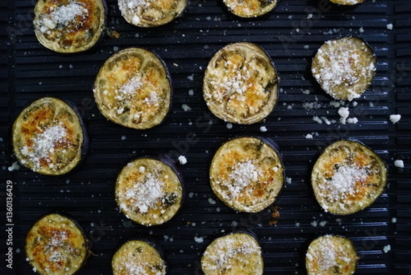 Obraz Roasted Zucchini in the oven