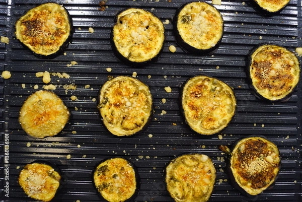 Obraz Roasted Zucchini in the oven