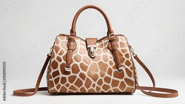 Obraz Expensive giraffe leather bag