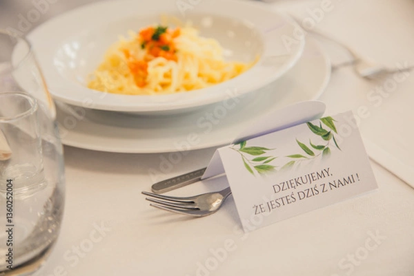 Obraz Stół na przyjęciu