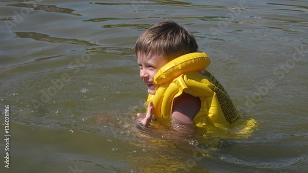 Fototapeta Глубина с жилетом не страшна!