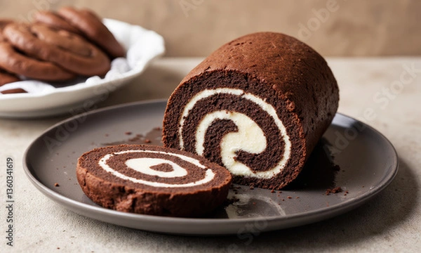 Obraz Chocolate Roulade