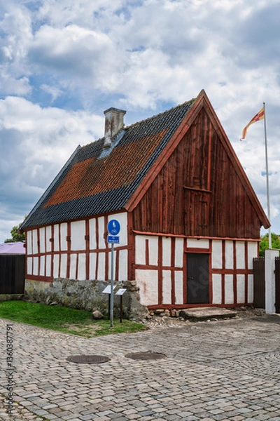 Obraz Ahus Medieval Building