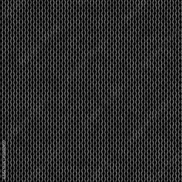Obraz Seamless mesh fabric texture material displacement map