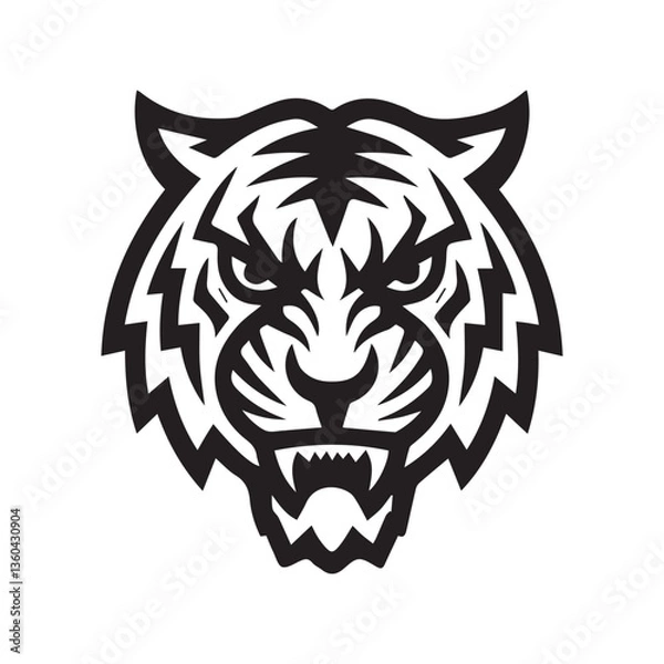 Obraz Tiger Head logo