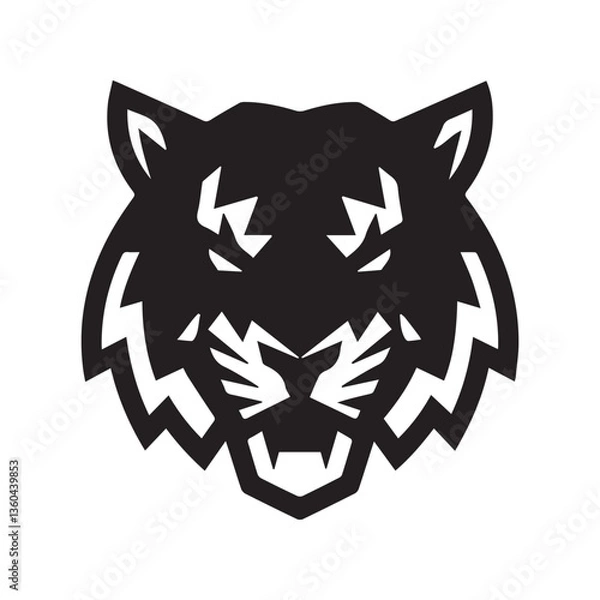 Obraz Tiger Head logo