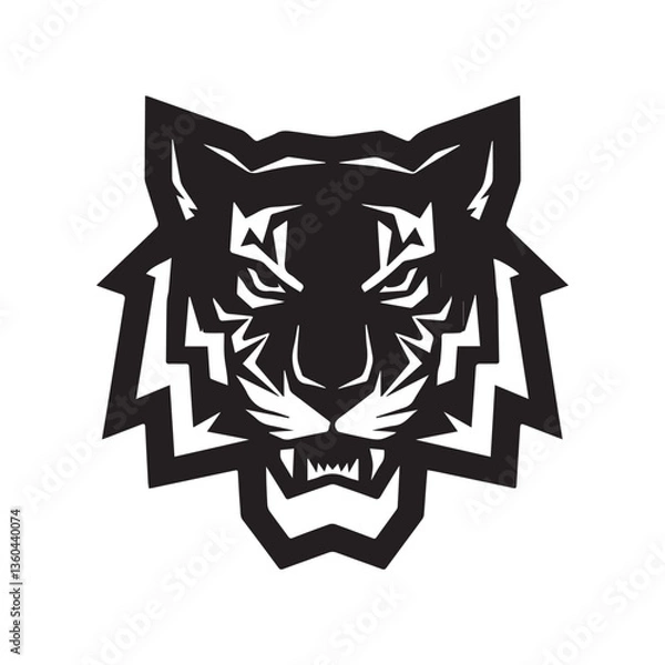 Obraz Tiger Head logo