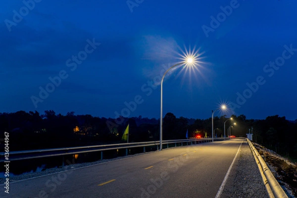 Obraz Road on the Night
