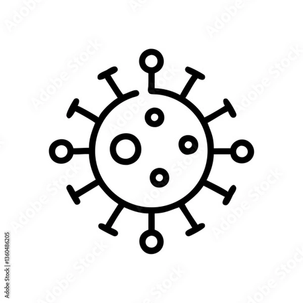 Fototapeta corona virus