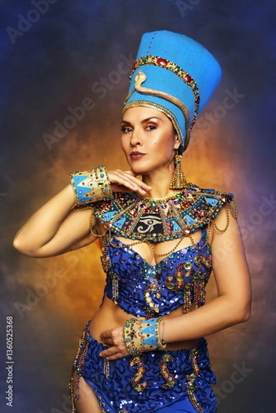 Fototapeta Nefertiti Posing Portrait