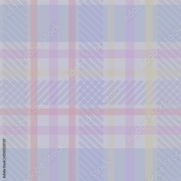 Fototapeta Tartan plaid pattern background. Retro style. Fashion illustration,