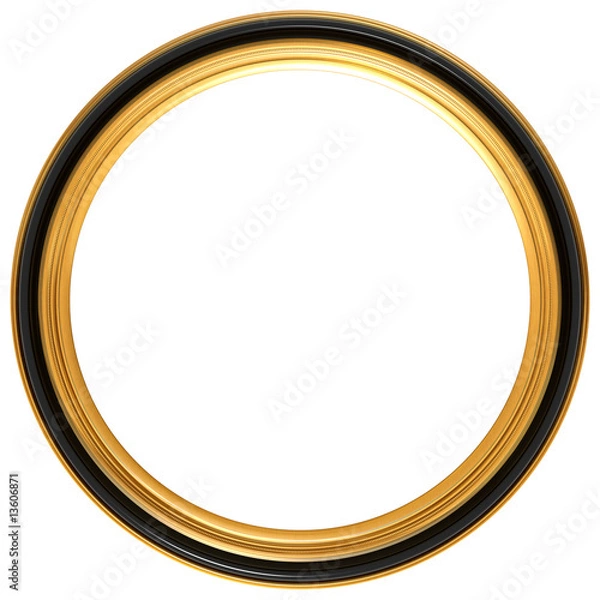 Obraz Circular antique picture frame
