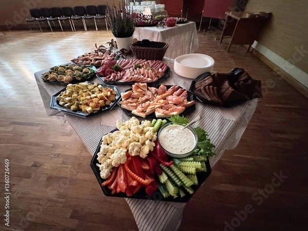 Obraz chocolate cake with icing